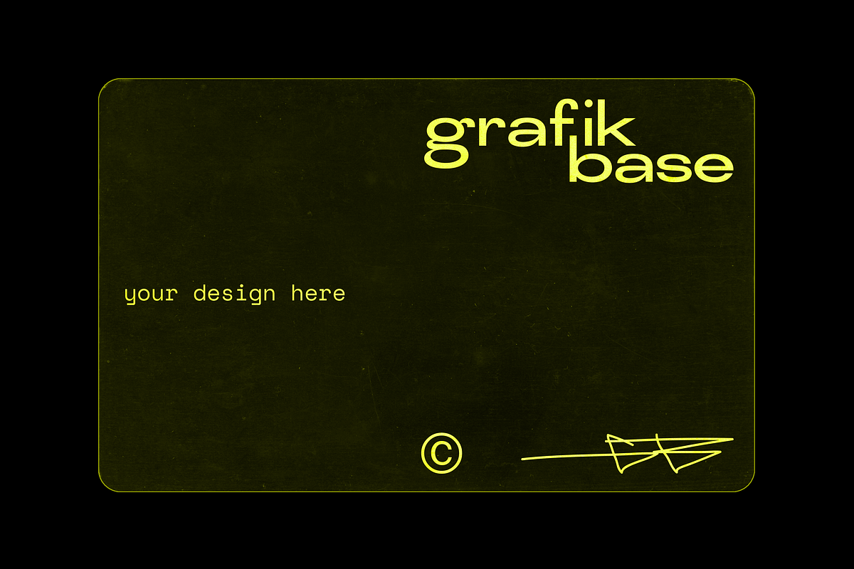 Used Card Mockup, a Mockup by grafikbase (Photo 1 of 4)