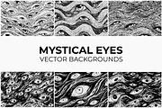 Mystical Eyes Vector Backgrounds, a Background Graphic by Partikusi Design (Thumbnail 1 of 3)