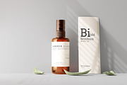 Amber Glass Spray Bottle Mockups, a Cups & Container Mockup by pmvch (Thumbnail 4 of 10)