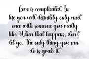 Hearty | Script Font, a Handwritten Font by Scratchones (Thumbnail 6 of 9)