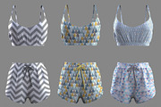 Pajamas Mockup, an Apparel Mockup by AnastasiyaOleynik (Thumbnail 2 of 2)