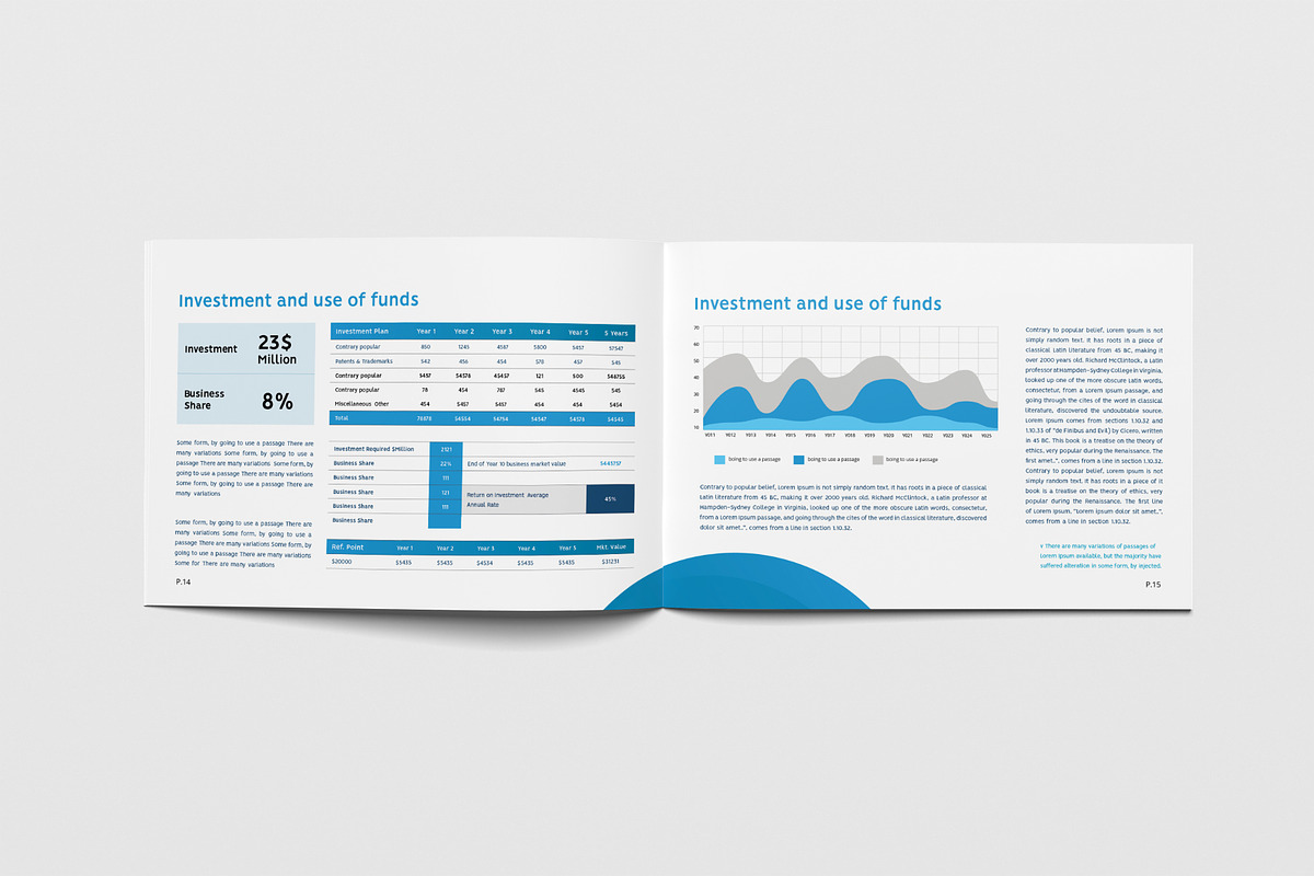 Company Brochure Template, a Brochure Template by Taiffco (Photo 5 of 8)