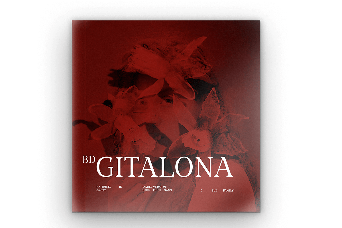 BD Gitalona, a Serif Font by Balibilly Design (Photo 1 of 16)