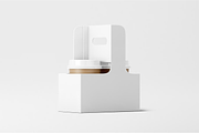 Coffee Cup Holder Mockup, a Cups & Container Mockup by Xtrahive (Thumbnail 3 of 3)