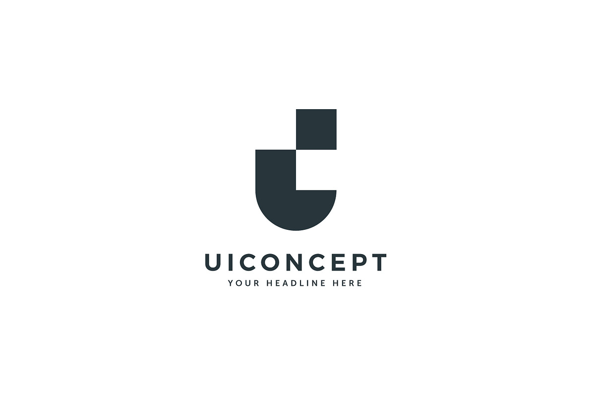 Ui Concept U I Letter Logo Template, a Branding & Logo Template by ...