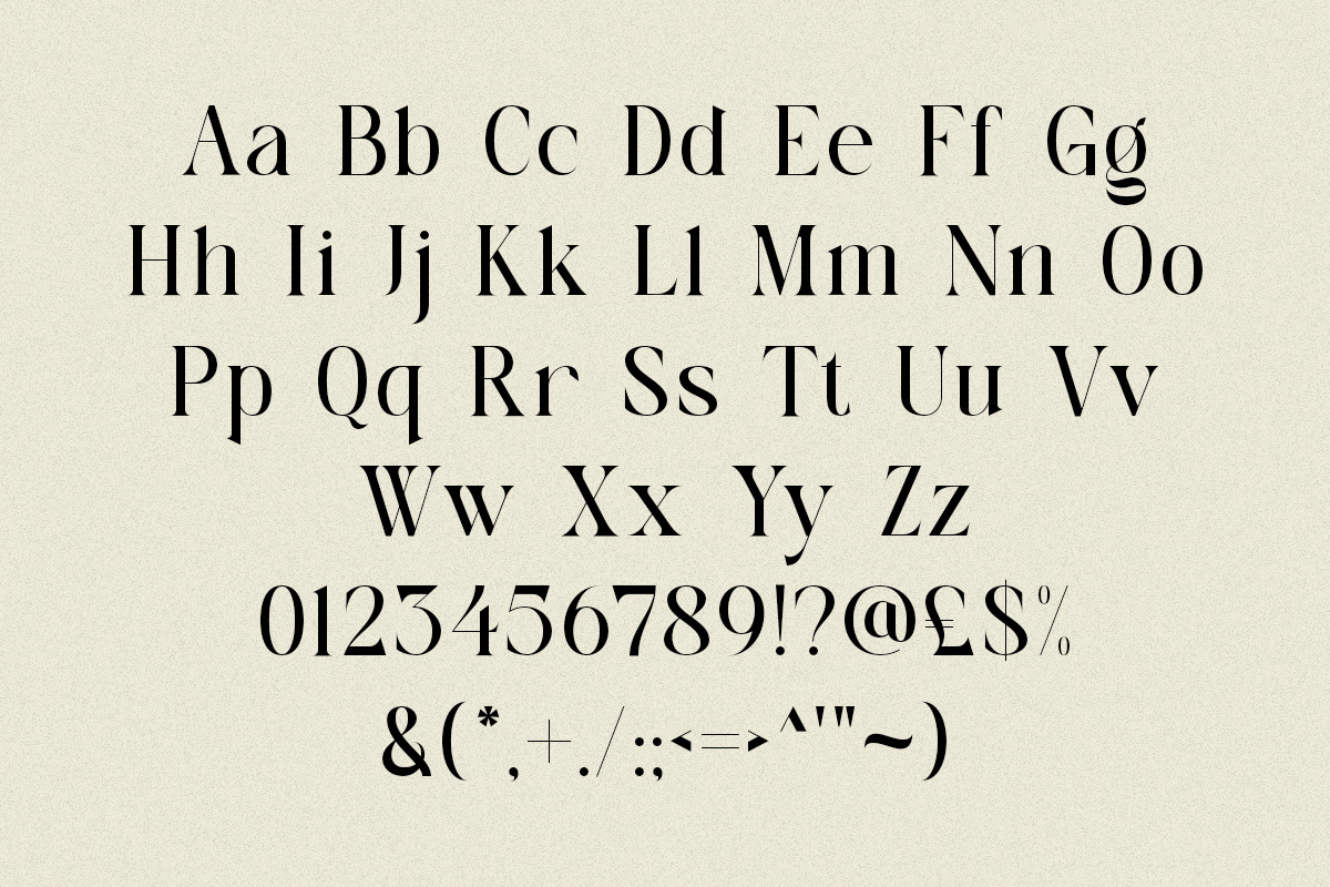 Vania - Elegant Branding Typeface, a Serif Font by Sohel Studio (Photo 10 of 11)