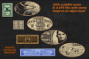 Vintage MEDICINE BOTTLE Stamps, an Object Graphic by Roulette Studio (Thumbnail 3 of 5)