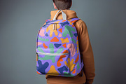 Backpack Mockup Set, a Wearable Device Mockup by 2dsight (Thumbnail 4 of 5)