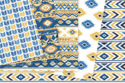 Navy & Gold Boho Seamless Patterns, a Pattern Graphic by Avenie Digital (Thumbnail 4 of 4)