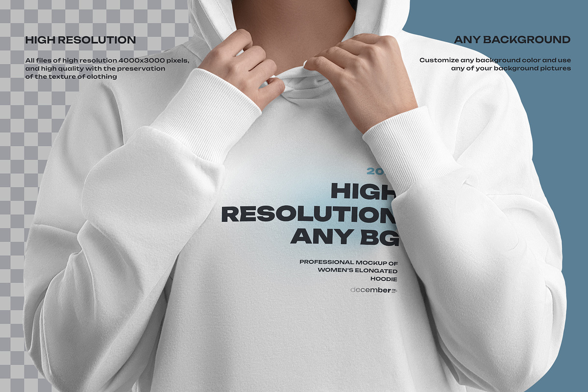 Mockups Woman Oversize Long Hoodies, a Hoody Mockup by Grow Design Craft Studio (Photo 8 of 9)