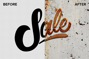 Rust Layer Styles For Photoshop