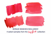 Watercolor Hearts Clip Art, an Object Graphic by Chelsea Bromley (Thumbnail 4 of 4)