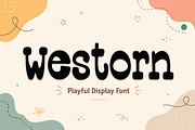 Westorn, a Slab Serif Font by Wow Magic (Thumbnail 1 of 4)