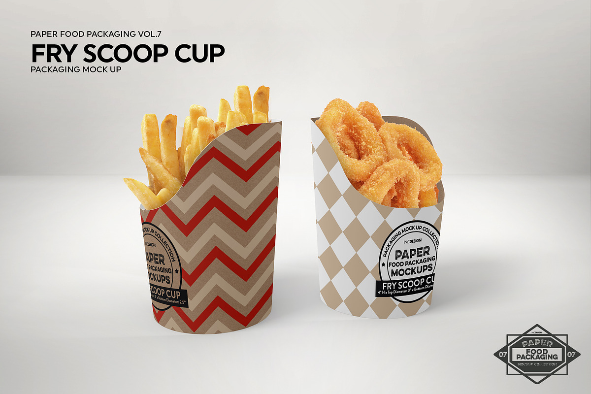 VOL.7 Food Box Packaging Mockups, a Cups & Container Mockup by INCDesign (Photo 15 of 21)