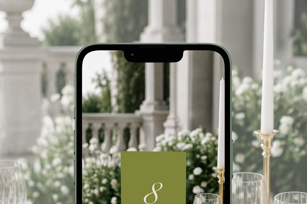 5x7 Wedding Table Number Mockup, an Advertising Mockup by Serenefeeling (Photo 6 of 7)
