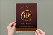 Golden anniversary logo & Gold ring, a Card Template by OtpirusGraphic (Thumbnail 2 of 5)