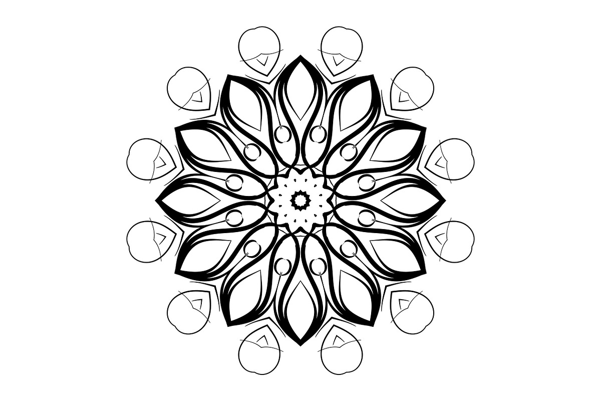 Spiritual Mandala Artwork Bundle, a Decorative Illustration by NJ Himel (Photo 71 of 104)