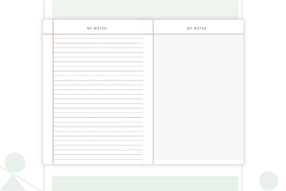 Digital Notes Templates, a Stationery Template by CreativeBundlex (Photo 8 of 8)