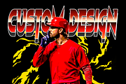 Custom Sports T-Shirt Design PSD, a Design Template by std.badboy (Thumbnail 4 of 7)