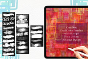 Retro Abstract for Procreate, a Brush Add-On by Sofydoll Designs (Thumbnail 3 of 10)