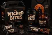 Haunted Block, a Slab Serif Font by Wow Magic (Thumbnail 4 of 6)