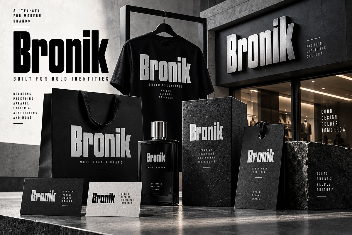 Bronik, a Slab Serif Font by Wow Magic (Photo 4 of 5)