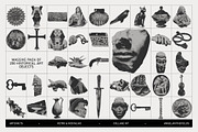 ARTEFACTS Academia Collage Kit, an Object Graphic by angelainthefields (Thumbnail 3 of 12)