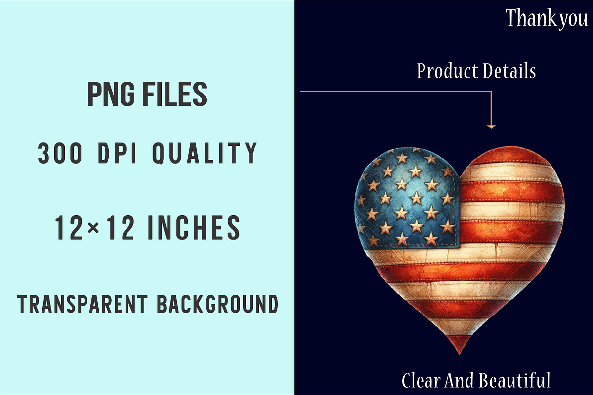 Rustic 4th of July Sublimation PNG, an Illustration by SinaCreation (Photo 4 of 5)