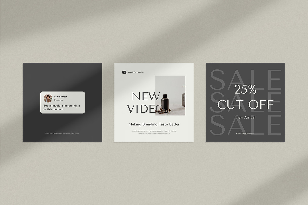 Influencer Instagram Pack | PS CANVA, a Social Media Template by Visuel Colonie® (Photo 13 of 18)