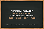 Academy Display Font, a Font by alpercakici (Thumbnail 6 of 9)