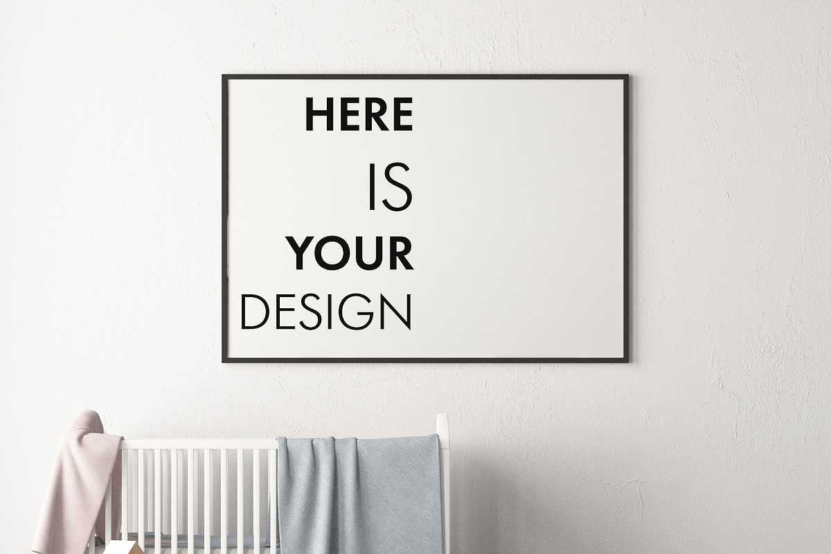 15 Mockups in the children's room, a Print Template by FilL239 (Photo 6 of 22)