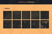 Material Texture Brushes Photoshop, a Brush Add-On by Mixergraph (Thumbnail 3 of 9)