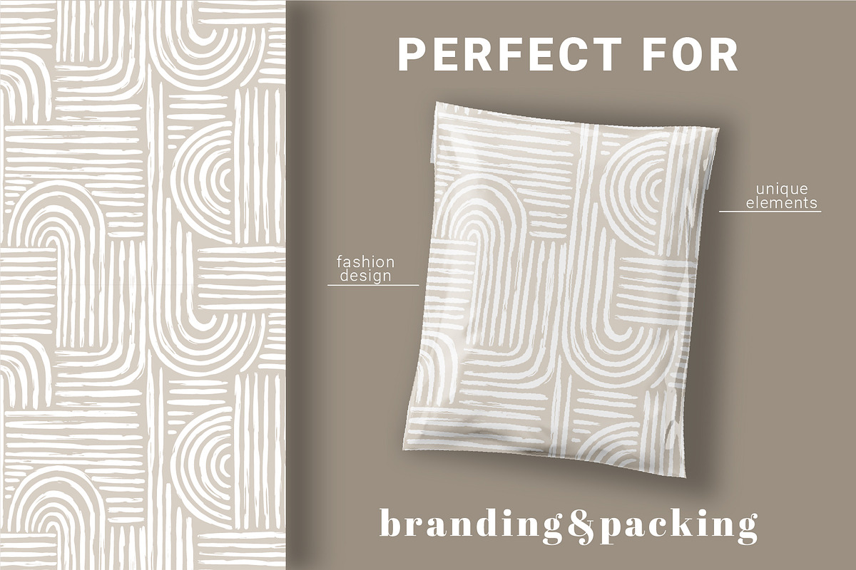Organic Shapes Seamless Patterns, a Pattern Graphic by AnnArt (Photo 5 of 14)