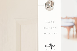Door Hanger Mockup - Wedding Favor