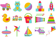 Kids toys, an Object Graphic by Vinegret -Shop (Thumbnail 8 of 9)