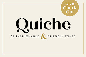 Quiche Sans Font Family