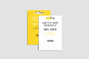 Gift Card Mockup, a Product Mockup by AnasStudio (Thumbnail 2 of 5)