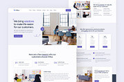 Influx - Framer Template, a Landing Page Template by elemis (Thumbnail 1 of 6)