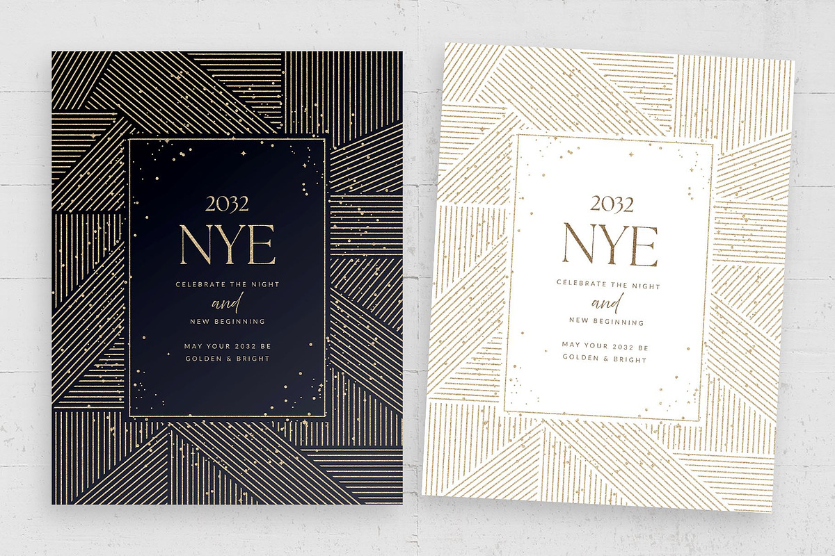 Luxury New Years Eve Party Flyer preview 3