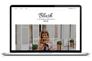 Blush Responsive Blogger Template, a Websites & App Template by bthemez (Thumbnail 1 of 5)