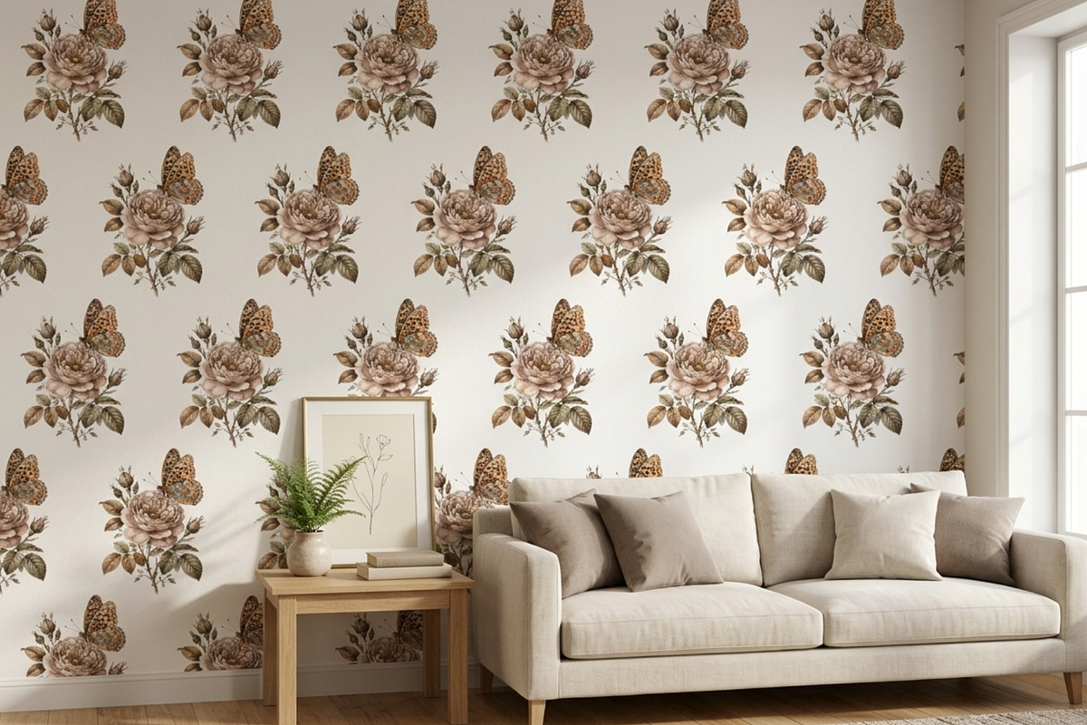 Vintage Botanical Butterflies, a Decorative Illustration by youtoview (Photo 10 of 12)