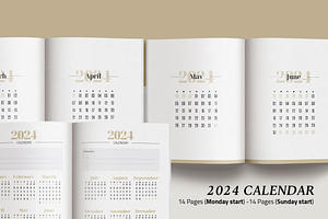 Canva Planner & 2024 Calendar Kit