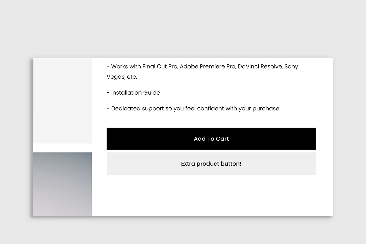 2nd Product Page Button Squarespace, a Brushes & More by Palm Creatives (Photo 2 of 2)