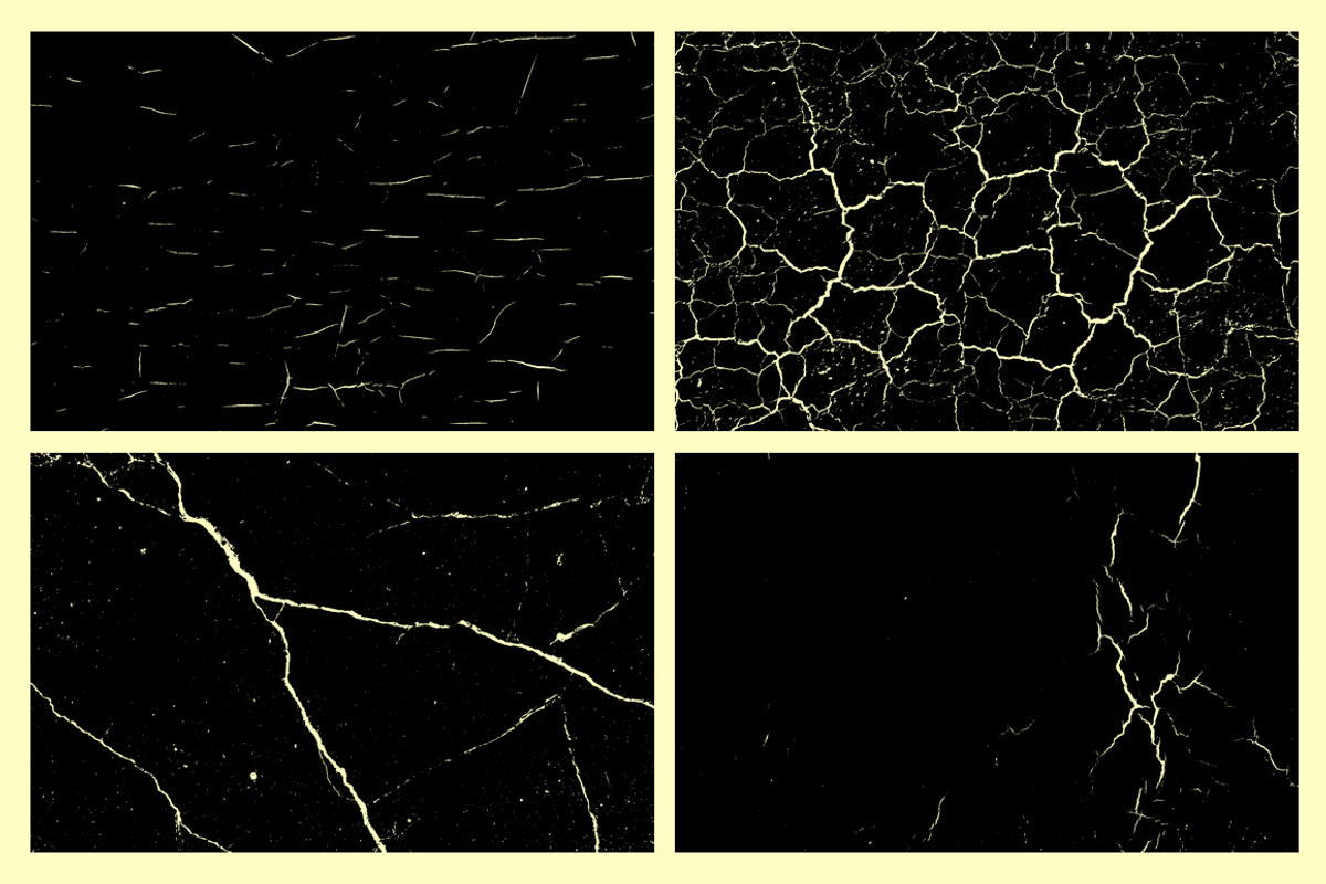 20 Cracks & Chinks Textures - VES02 preview 4