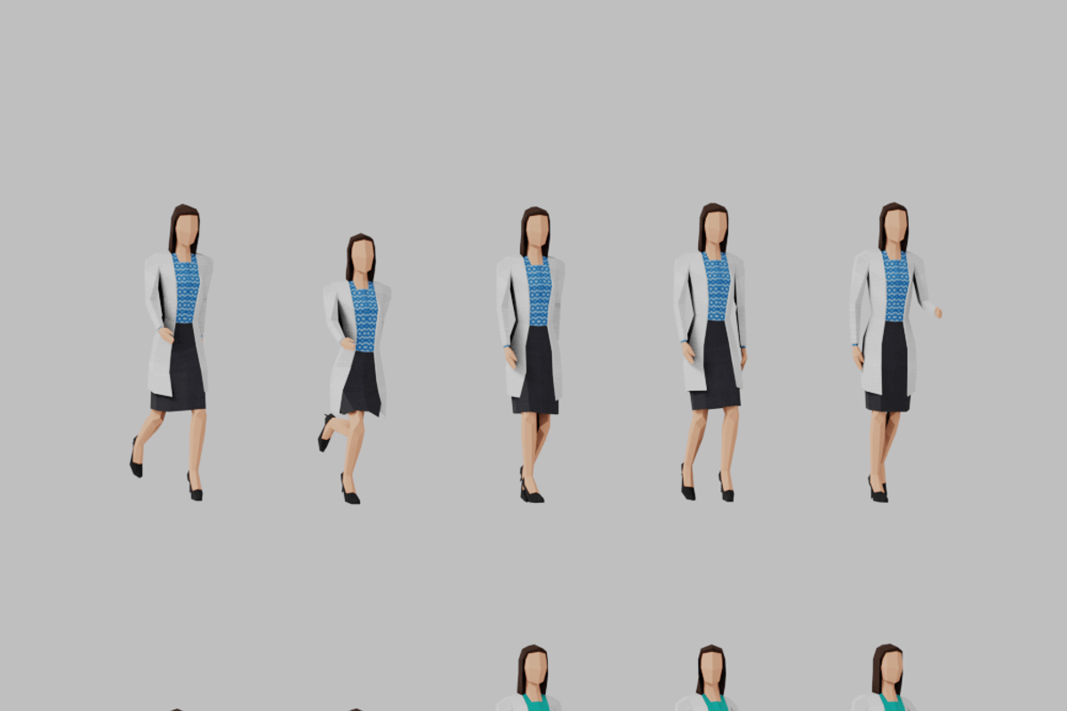 Scientist Women, a Characters & Person 3D Model by Studio Ochi (Photo 5 of 10)