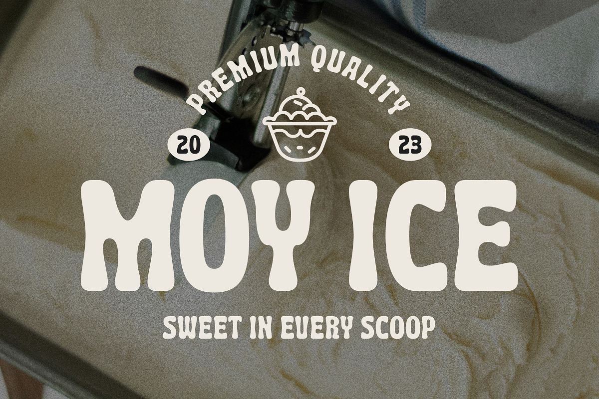 Funkio - Funky Display Sans Font, a Sans Serif Font by Sekyra Lab (Photo 8 of 10)