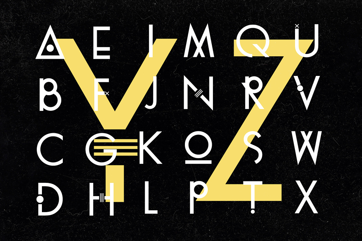 Voyager Font preview 5