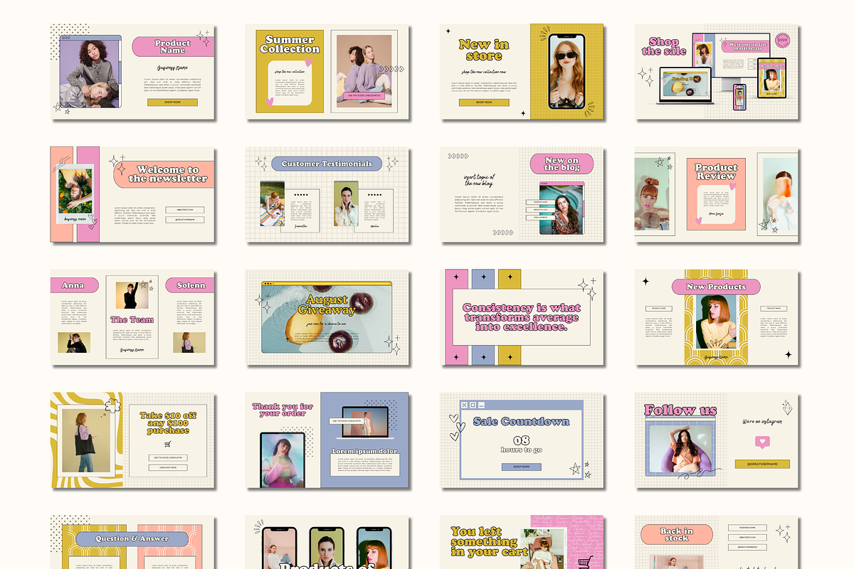 Email Marketing Newsletter Template, an Email Template by Branding Babe Co. (Photo 6 of 9)