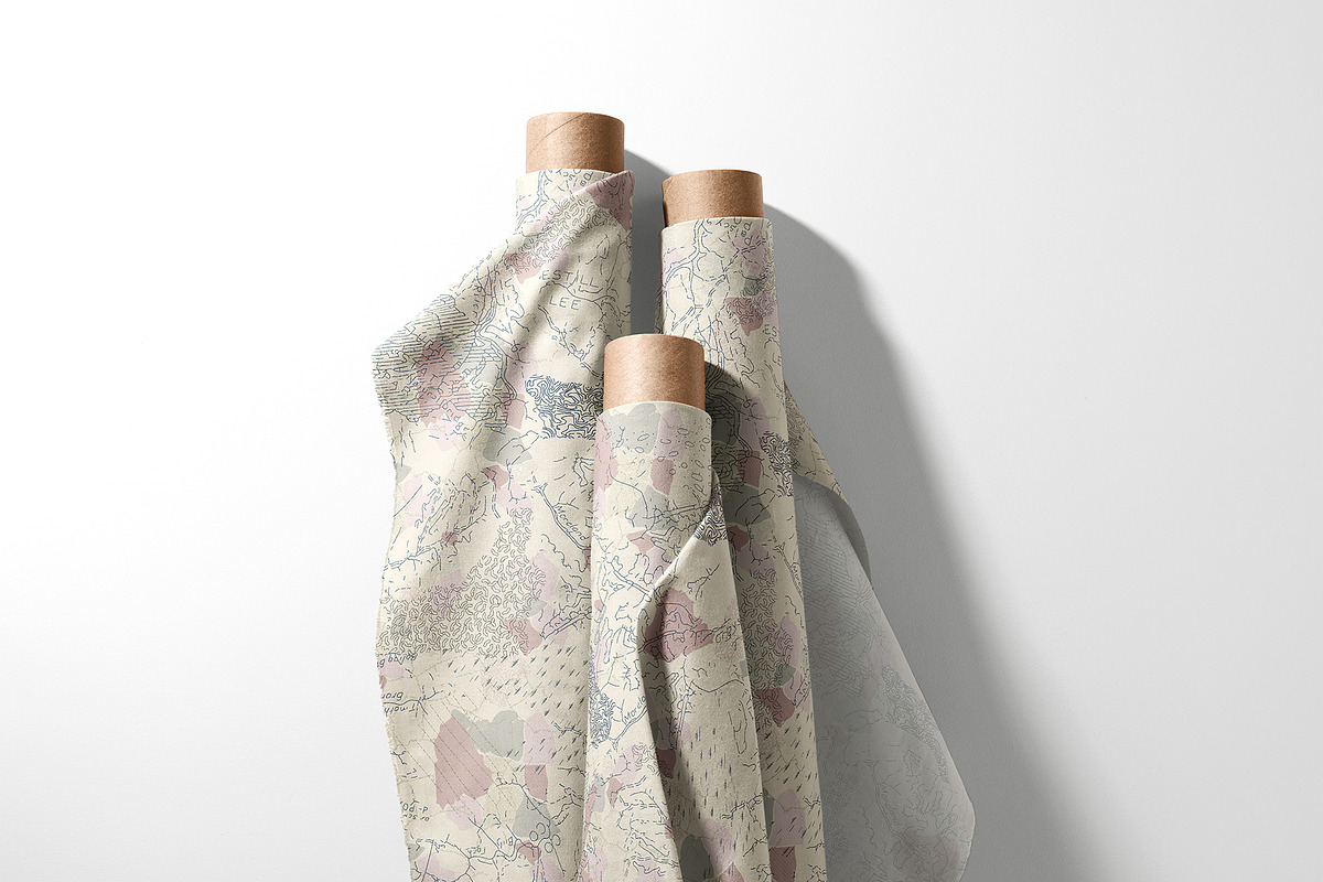 Abstract Topographic Map Pattern, a Pattern Graphic by StudioGlouna (Photo 5 of 5)