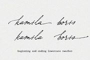 Nostalgia // Vintage Script Font, a Script Font by PeachCreme (Thumbnail 14 of 15)